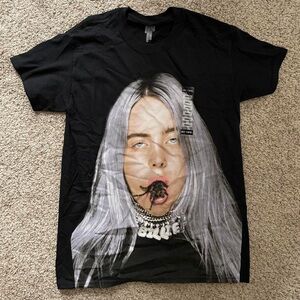 Billie Eilish spider tee